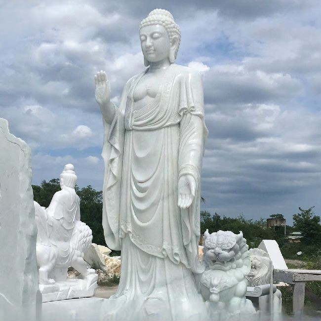 Tượng Phật Adida Bằng Đá