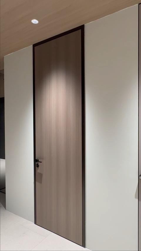 Cửa nhôm tổ ong bề mặt Laminate