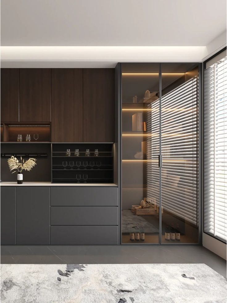 Tủ bếp bằng tấm nhôm tổ ong