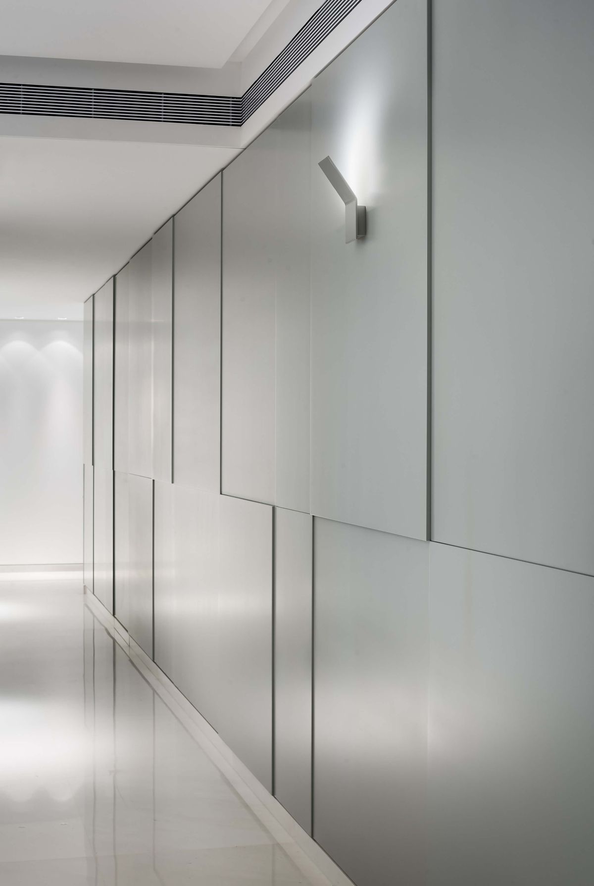 Nhôm tổ ong làm vách ngăn nội thất