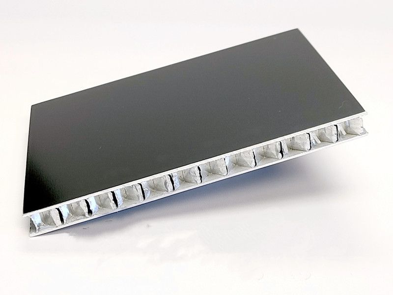 Tấm nhôm tổ ong 10mm màu xám
